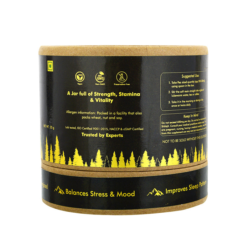 Jivika Naturals Premium Shilajit 20g