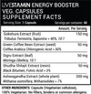 Livestamin Energy Booster 60 Capsules - NutraC - Health &amp; Nutrition Store 