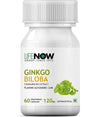 Lifenow Ginkgo Biloba Extract (Flavons Glycosides &gt; 24%) 120mg (60 Vegetarian Capsules) for Healthy Brain Function - NutraC - Health &amp; Nutrition Store 