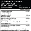 Livestamin Heart Care 60 Capsules - NutraC - Health &amp; Nutrition Store 