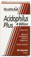 HealthAid Acidophilus Plus 4 Billion-60 Capsules - NutraC - Health &amp; Nutrition Store 