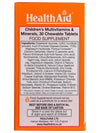 HealthAid Children&#39;s MultiVitamins &amp; Minerals -30 Chewable Tablet - NutraC - Health &amp; Nutrition Store 