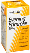 HealthAid Evening Primrose Oil 500mg With Vitamin E -30 Capsules - NutraC - Health &amp; Nutrition Store 