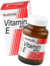 HealthAid Vitamin E 400iu (d-alpha Tocopherol)-30 Capsules - NutraC - Health &amp; Nutrition Store 