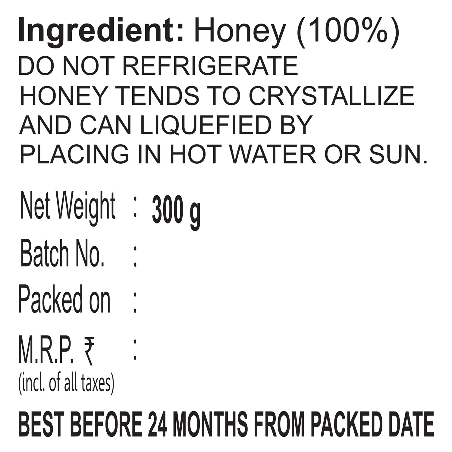 Lifespan Forest Honey 300 g - NutraC - Health &amp; Nutrition Store 