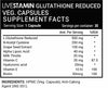 Livestamin L-Glutathione Reduced 30 Capsules - NutraC - Health &amp; Nutrition Store 
