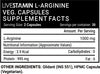 Livestamin L- Arginine 1000 mg 60 Capsules - NutraC - Health &amp; Nutrition Store 