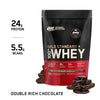 Optimum Nutrition Whey Protein 100% Gold Standard - 1 lbs, Double Rich Chocolate - NutraC - Health &amp; Nutrition Store 