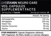 Livestamin Neuro Care 60 Capsules - NutraC - Health &amp; Nutrition Store 