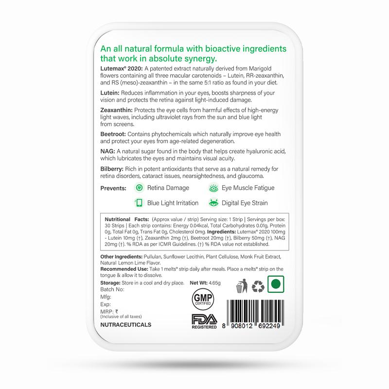 Wellbeing Melts Eye Care 30 Strips