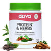 OZiva Protein &amp; Herbs for Women - Best Natural Protein Powder with Whey Protein, Ayurvedic Herbs &amp; Multivitamins for Better Metabolism, Skin &amp; Hair 500g - NutraC - Health &amp; Nutrition Store 