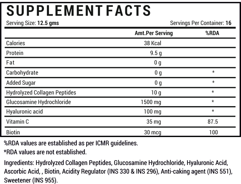 Livestamin Hydrolized Collagen Peptides 200g - NutraC - Health &amp; Nutrition Store 