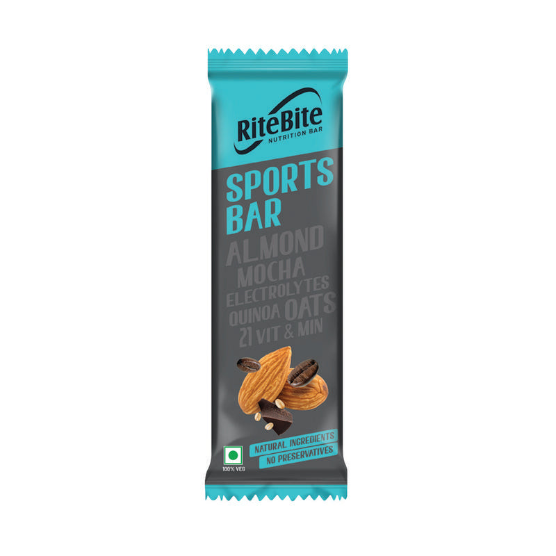RiteBite Sports Bar 480g - Pack of 12 - NutraC - Health &amp; Nutrition Store 