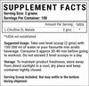 Livestamin Citrulline Malate Powder 2:1 200g - NutraC - Health &amp; Nutrition Store 
