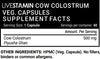 Livestamin Cow Coloustrum 60 Capsules - NutraC - Health &amp; Nutrition Store 