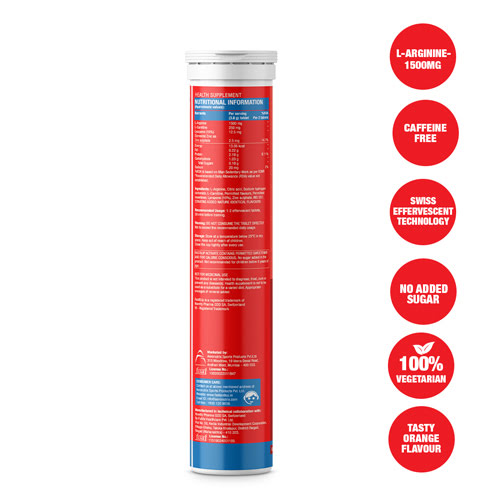 Fast&amp;Up Activate 20 Effervescent Tablets - Orange Flavour