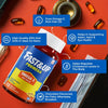 Fast&amp;Up Promega 1250 Mg Omega 3 capsules with High EPA:DHA burpless Fish Oil Supplements - 60 Capsules - Chocolate Flavour