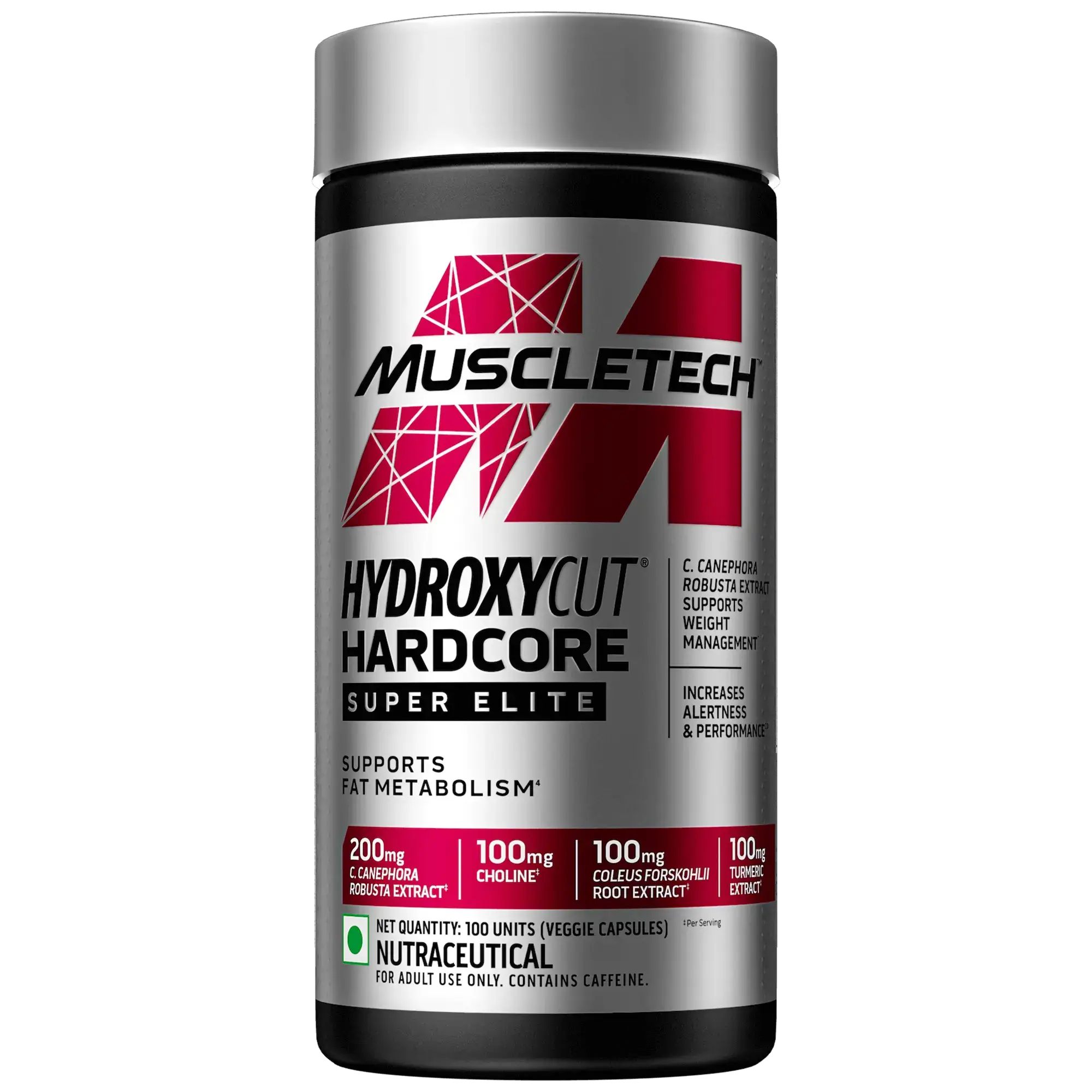 MuscleTech Hydroxycut hardcore Elite 100  Capsules