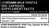 Livestamin Milk Thistle 60 Capsules - NutraC - Health &amp; Nutrition Store 