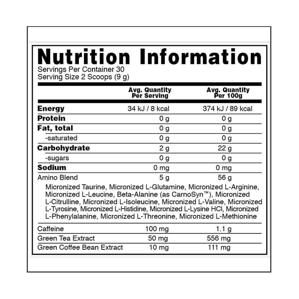 Optimum Nutrition (ON) Essential Amino Energy Orange Flavour Powder, 270 gm - NutraC - Health &amp; Nutrition Store 