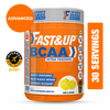 Fast&amp;Up BCAA 2:1:1 for Pre/Intra/Post Workout with Arginine, Glutamine and Muscle Activation Boosters - 450 gms - Lime&amp;Lemon Flavour